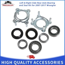 Both Side Rear Axle Bearing and Seal Kit for Jeep JK Wrangler 07-2017 68003270AA
