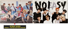 RARE 2 STRAY KIDS 2019 Miroh PC 3 & 2021 Noeasy Concept 2 Limited Edt New Poster