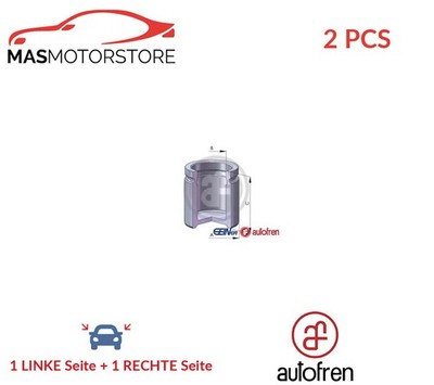 BREMSSATTELKOLBEN BREMSSATTEL KOLBEN PAAR VORNE AUTOFREN SEINSA D02559 2PCS P