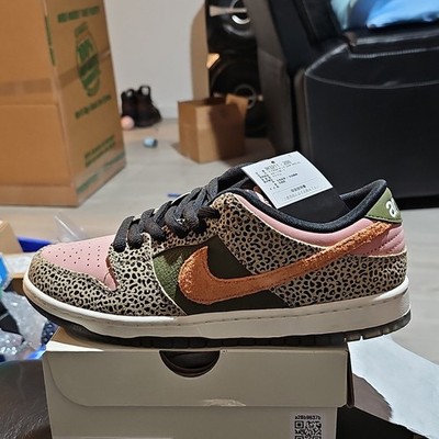 Nike Arts-Rec SB Dunk Low Pro QS Khaki Amber Brown IH3211-200 Recreational Use