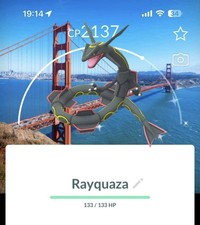   Shiny Rayquaza WSC Background   Pokemon Tra...