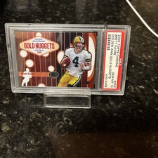 2005 Brett Favre Gold Nugget Psa 10