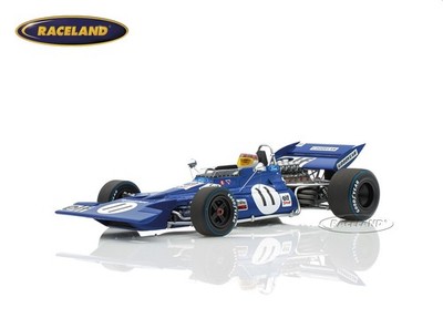 Tyrrell 003 Cosworth V8 F1 elf Sieger GP Monaco 1971 Jackie Stewart, Spark 1:18