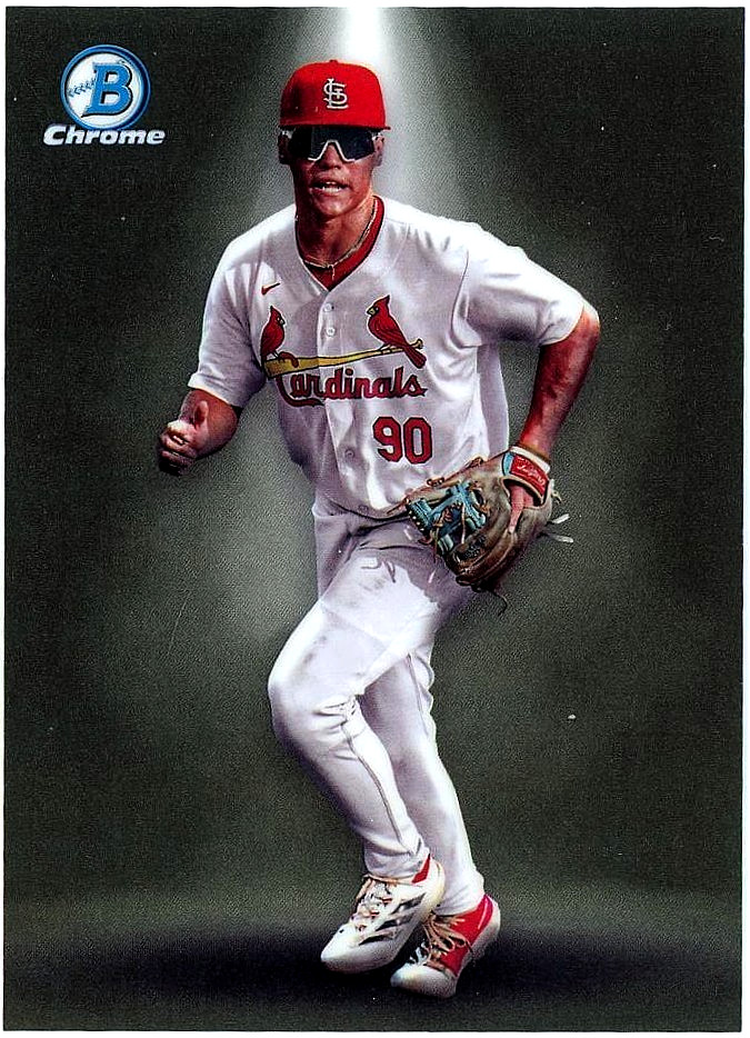 2025 Bowman Chrome - JJ Wetherholt Spotlights SSP - #BS-10 RC Cardinals