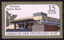 3145 Gebäude der Deutschen Post 15 Pf, postfrisch **