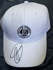 Novak Djokovic Signed French Open Roland Garros Tennis Hat With Proof