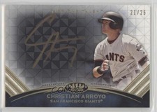 2018 Topps Tier One Talent Bronze Ink 21/25 Christian Arroyo #TTA-CA Auto rp9