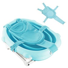 Baby Bath Seat Support Net Soft Headrest Baby Bath Cushion Pad Breathable Newbor