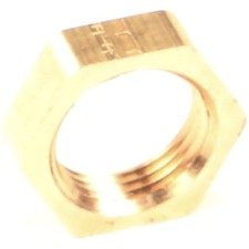 American Dish Service 2921006 Nut, 1/2 Fpt Brass Pipe Lockn