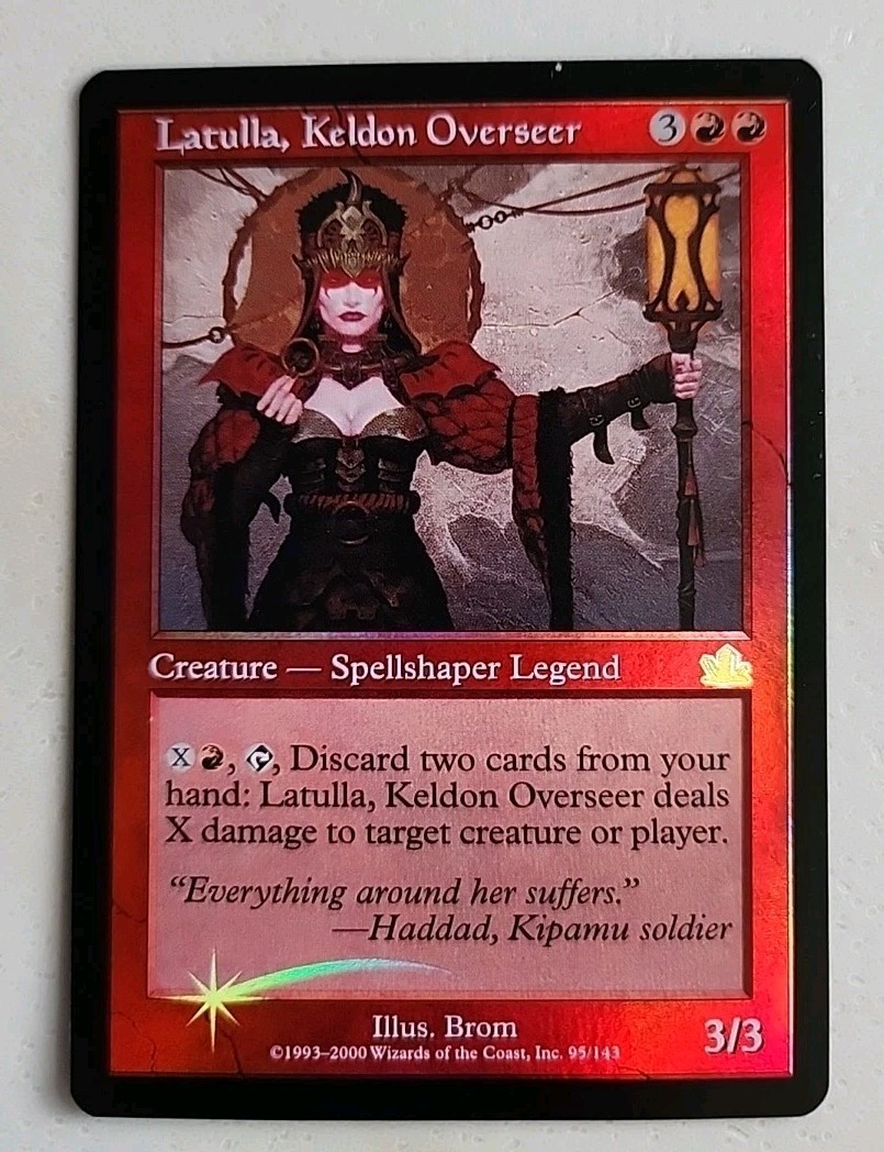 Latulla, Keldon Overseer Prophecy Foil NM Near Mint MTG 