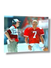 Tom Osborne & Scott Frost Nebraska Cornhusker Football 8x10 Certified