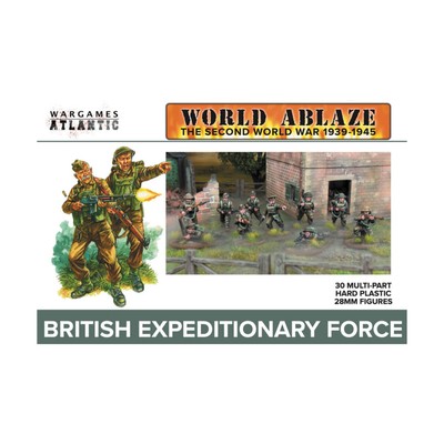 Wargames Atlantic Fantasy 28mm World Ablaze - British Expeditionary Force New