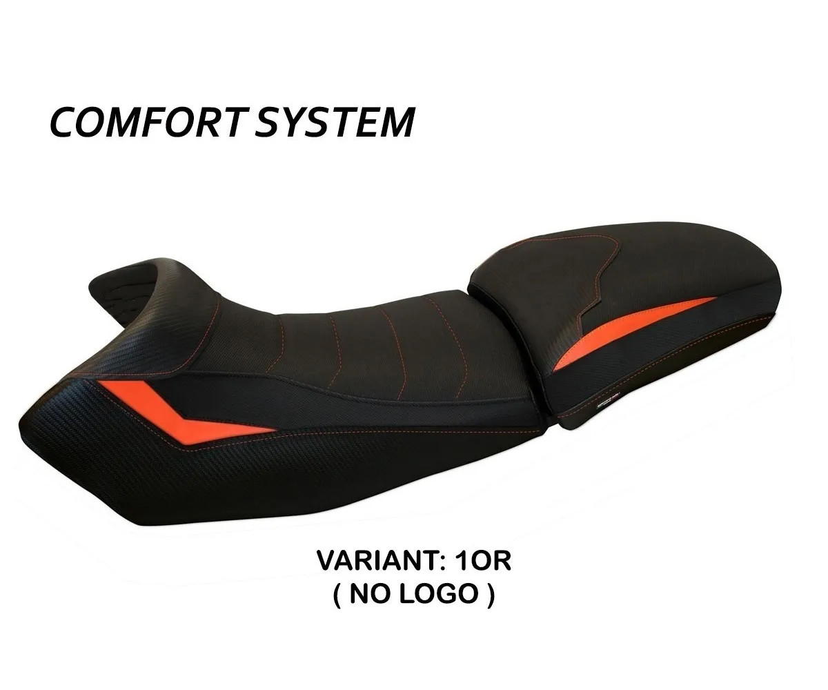 Seat saddle cover Eden Comfort Orange TPZ KTM 1290 SUPER ADV S/T 2015 2020 jM