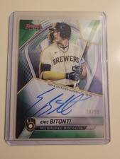 🔥ERIC BITONTI🔥 2025 Bowman Best *ON CARD AUTO /99* #B25-EBI *BREWERS*