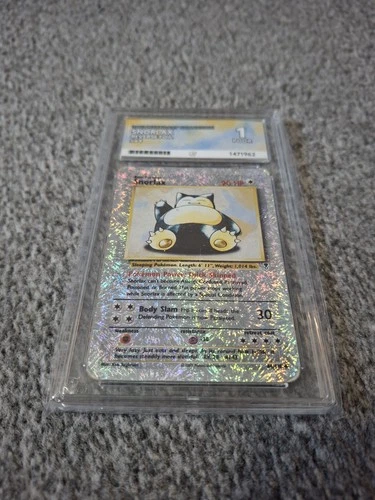 ACE 1 Legendary Collection Snorlax Reverse Holo Card #64 NEW CERT GRADED CHEAP