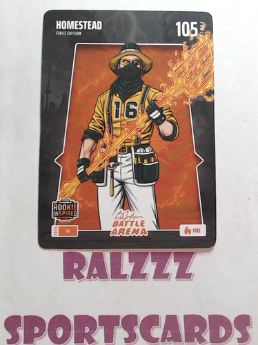 2026 Bo Jackson Battle Arena Base Set Homestead #41 Fire
