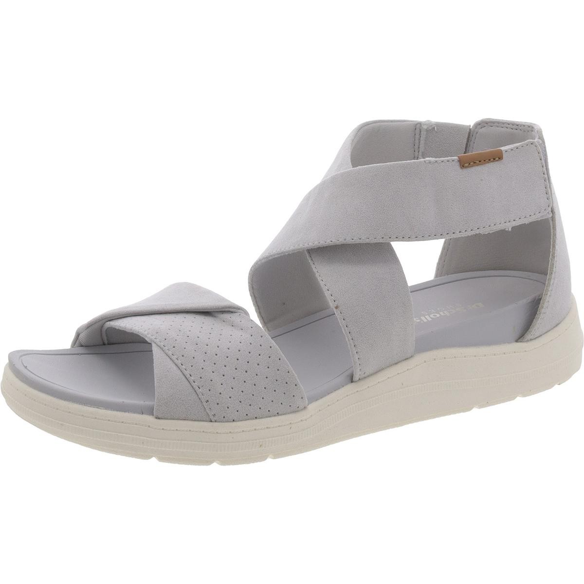 Обувь Dr Scholls Женские босоножки Time Off Fun серого цвета на танкетке 8 Medium BM 6492 3690₽