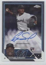 2023 Topps Chrome Update Auto George Soriano #AC-GSO Auto 1b7o