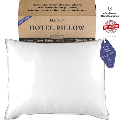 300 TC Cotton Zen Fluff Down Alternative Pillow - Standard/Queen Softness