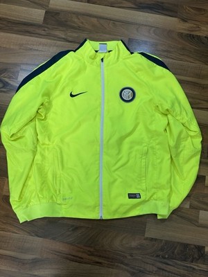 Nike Inter Milan 2010 Neon Gelb Trainingsjacke / Trackjacket M