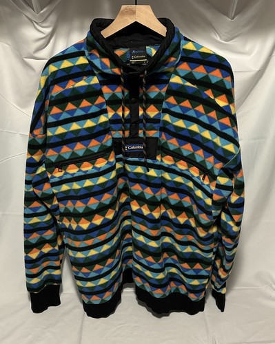 Pull Polaire Kith X Columbia - Modèle 'Petit Pull D'exploration' - Taille S - Multicolore - Neuf Sans étiquettes