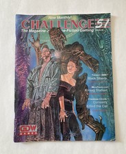 GDW Challenge Magazine Issue 51 Sci-fi Gaming Star Trek Cyberpunk Thymiamata