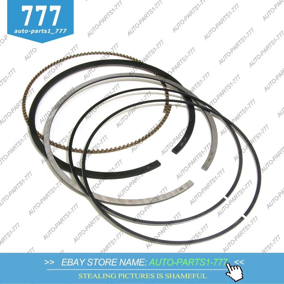 Juego de 4 anillos de pistón Φ82 mm STD para Volvo S60 XC60 V60 V90 XC90 2.0 T5 B4204T Foto 3 de 4