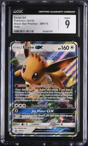 Eevee-GX graded CGC 9 for sale on eBay