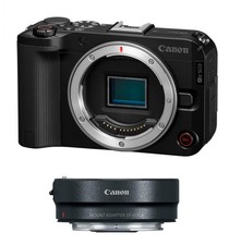 Canon R50 V Body With EOS R Adapter - 1 Year Warranty - FREE UK Delivery