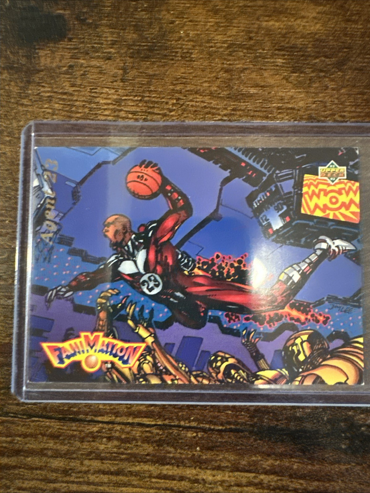 1992-93 Upper Deck Fanimation Michael Jordan #506 Agent 23 Chicago Bulls