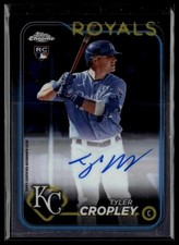 2024 Topps Chrome #RA-TC Tyler Cropley Rookie Autographs