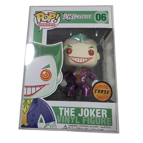 Funko POP DC Heroes Factory Sealed 'The Joker' Figure Limited Edition #06 Rare