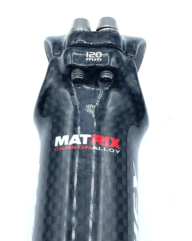 Ritchey WCS Carbon Fiber 4 Axis Alloy Matrix 120mm Road Bike Stem Titanium Bolts - Image 3 of 4