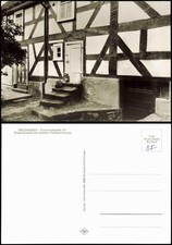 Holzhausen Hessen Flammersbacher Str. Eingangsseite Fachwerkhaus   1960