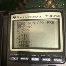 Texas Instruments TI-83 Handheld Graphing Calculator