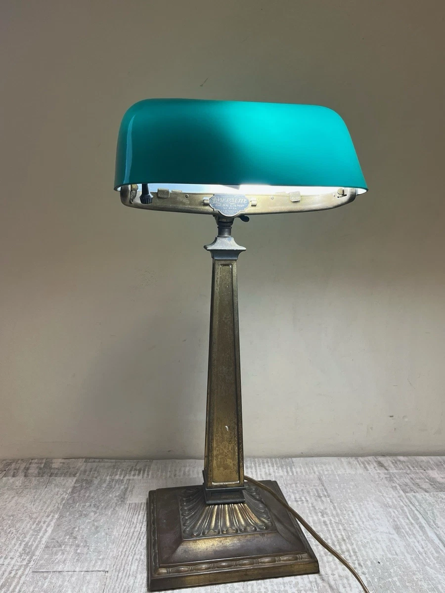 Antique Emeralite Lamps products for sale | eBay