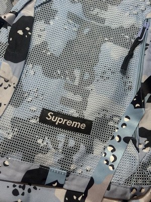 Supreme Cordura Backpack Blue Chocolate Chip Camo Backpack SS20
