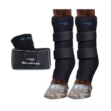 NEWGO Horse Ice Pack Reusable Horse Leg Wrap for Injury, Cooling Horse Knee W...