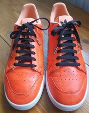 Adidas Continental 80 Blood Orange & White Men's Trainers Size UK 10.5 EU 45.5