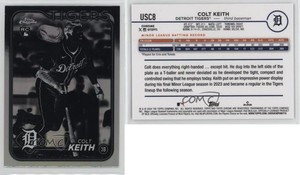 2024 Topps Chrome Update Negative Refractor Colt Keith #USC8 Rookie RC