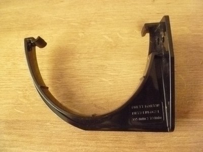BRETT MARTIN 115 MM X 73 MM DACHRINNENHALTER SCHWARZ BR73 x10