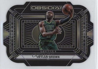 2020-21 Panini Obsidian Eclipse Electric Etch Purple 52/75 Jaylen Brown #12 pe8
