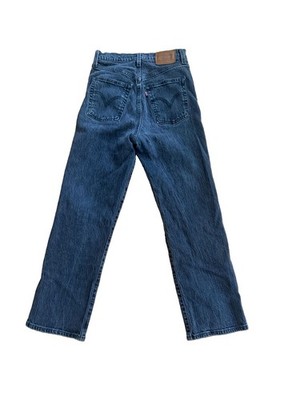 Levi's Women's Ribcage Straight Ankle Jeans Gray