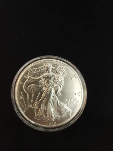 2020 $1 American Silver Walking Liberty Dollar Coin 1 oz Silver Uncirculated