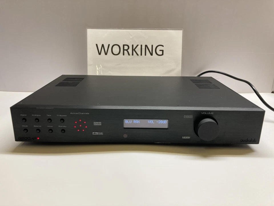 Audiolab 8200AP 7.1 Channel Pre-Amplifier Processor – Home Cinema Surround Sound - Image 2 of 4