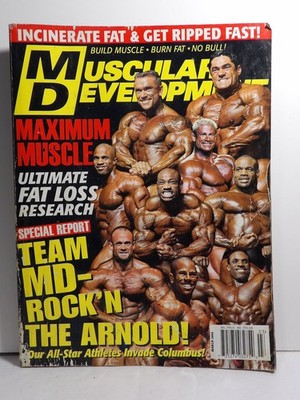 Muscular Development Magazine March 2006 Maximum Muscle Fat Loss Arnold Classic