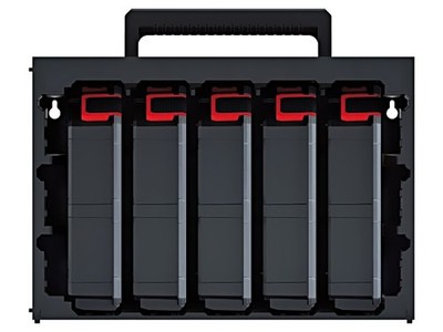 KTC30256S-S411 Set of Containers Black TAGER CASE 415mm 290mm 295mm KISTENBERG