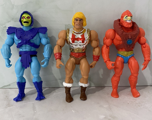 Masters of the Universe Figurki akcji MOTU Beast Man He Man Skeletor 2020 5" - Zdjęcie 1 z 9