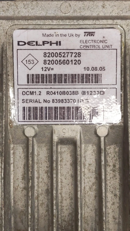 8200527728 Centralina motore DCM1.2 SUZUKI JIMNY 1.5DCI  R0410B038B - Immagine 2 di 4