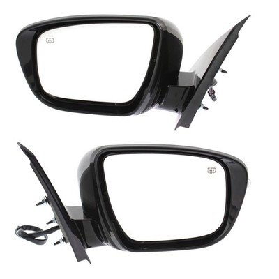 Mirrors Set Power Glass Heated Fits 2017 Nissan Pathfinder